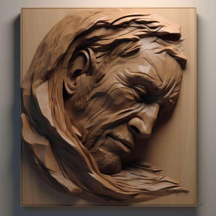 نموذج ثلاثي الأبعاد لآلة CNC 3D Art 